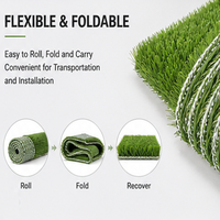 Césped Artificial para Golf OEM, Construcción Tejida Flexible de Primera Calidad, Drenaje Rápido para Práctica de Golf y Putting Green