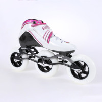 Patins à roulettes en ligne pour enfants EACHkids Professional à 3 roues en fibre de carbone pour la compétition