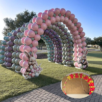 Nouvel article de décoration : Arche de ballons auto-gonflante, colonnes de ballons gonflables pour mariages, banquets familiaux, décoration
