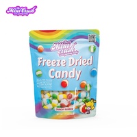 Bonbons croustillants en gros, snacks sucrés lyophilisés, bonbons gélifiés lyophilisés personnalisés