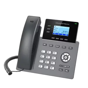 运营商级3线基本IP电话，带6个SIP账户，集成POE会议桌面IP电话Grandstream GRP2603P