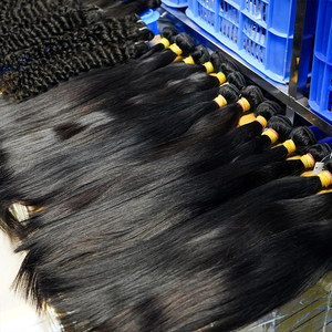 Bán buôn nguyên liệu tóc Ấn Độ bó Nhà cung cấp, trinh nữ lớp biểu bì phù hợp tóc bó dệt, đôi rút ra giá rẻ phần mở rộng tóc con người - Product Image 2