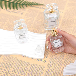 Botella de perfume personalizada de lujo 30ml 50ml 100mL forma irregular botella de perfume de cristal vacía - Product Image 4