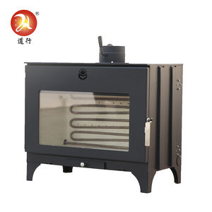 Estufa <span class=keywords><strong>de</strong></span> Leña Decorativa para Interiores, Compacta, <span class=keywords><strong>de</strong></span> Producción Profesional, Chimenea <span class=keywords><strong>de</strong></span> Calefacción Negra - Product Image 5