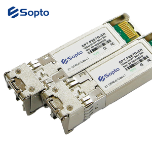 Nhà Máy Giá 10 gam SFP + SR 850nm Multimode 300m/OM3 Tương thích một trong hai thương hiệu Duplex LC 10 Gb/giây mô-đun quang học - Product Image 2