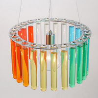Barre acrylique colorée, différentes couleurs, barre acrylique pour éclairage LED, taille personnalisée, fabricant