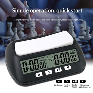 Timer Elettronico Yi Sheng YS-902 per Scacchi, Go e Giochi di Carte con Funzione Anti-Scivolo, Pausa e Funzione Arbitro - Product Image 3