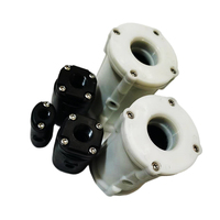 VMP série DN10 ~ DN50 vanne à pincement pneumatique pneumatique excellent contrôle du débit pour les poudres et liquides de boues