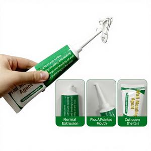 Белая акриловая жидкая шпатлевка для ремонта наружных полов и стен, нанесение кистью, 250 г, модель - Product Image 3