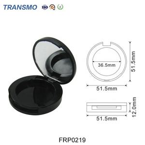 Estuche Compacto para Polvo Compacto de Marca Privada, Estuche Redondo para Polvo Fijador con Espejo - Product Image 4