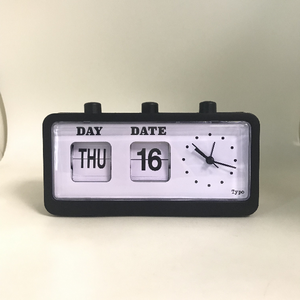 Nuevo Reloj de Escritorio Automático con Cambio de Página, Calendario con Fecha y Semana, Reloj de Mesa para Oficina, Hogar, Escritorio, Estudiantes, Mesita de Noche - Product Image 1