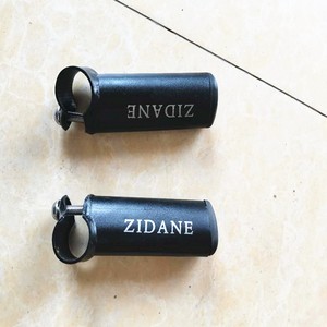 Puños para manillar de bicicleta Zidane, aleación de aluminio de 25,4 mm para bicicletas de montaña, color negro duradero - Product Image 1