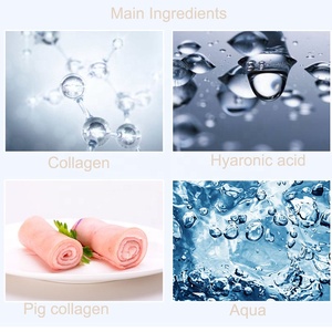 Crème masque au collagène <span class=keywords><strong>de</strong></span> porc 1000g, élimine les rides, peau du visage tendre, étiquette privée OEM, masque facial - Product Image 2