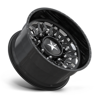 Jantes en alliage forgé American Force 7N24 SHRAPNEL CCSD 22 24 26 pouces 8x180 pour Toyota Tundra Nissan Titan XD Ford F350