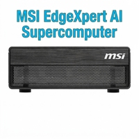EdgeXpert MSI Personal AI basé sur la plateforme DGX Spark, super ordinateur AI, 128 Go de RAM, technologie Connect X-7