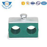 High Quality Double Series Hydraulic Plastic PP Pipe Hydraulic Tube Clamp Pipe Fastener