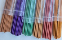 Encens Agarbatti Sticks Lampe à parfum en bois avec parfum de bonbon Arôme aromatique pour les maisons d'automne Pack de bâtons d'encens