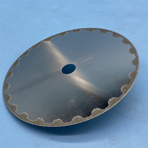 Lame de coupe de pierres précieuses en <span class=keywords><strong>verre</strong></span> 6 pouces Diamond Caoted Grit 120 Super Thin Cutting Saw Plate - Product Image 3