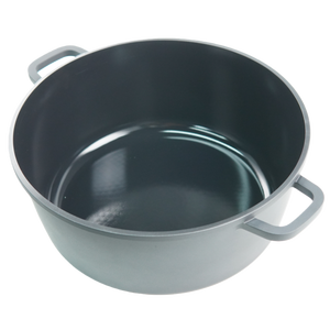 Marmite à fond épais antiadhésive en aluminium moulé sous pression, grande capacité, pour cuisinière à gaz, cuisinière à induction, restaurant, foyer, pot à soupe - Product Image 4