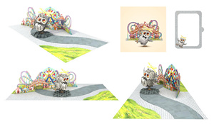 Carte de vœux artisanale haut de gamme en papier 3D personnalisée, motif hibou de carnaval, pour anniversaire, remise de diplôme, vœux et cadeaux spéciaux - Product Image 4