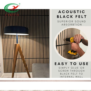Meilleur <span class=keywords><strong>prix</strong></span>, design moderne, panneaux acoustiques en <span class=keywords><strong>laine</strong></span> <span class=keywords><strong>de</strong></span> <span class=keywords><strong>bois</strong></span> rainurés Akupanel en chêne, absorbant le son, insonorisants, pour application en salle - Product Image 5