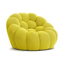 Roche Bobois bulle canapé tissu velours canapés de luxe salon canapés pour la maison luxe moderne Simple incurvé canapé