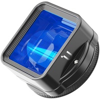 ULANZI 1.55XT Objectif Anamorphique Filmmaking Phone Camera Lens Mobile Phone Widescreen Movie Lens par Filmic Pro App pour Smartphones
