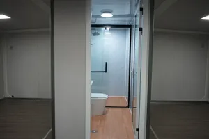 ออกแบบปรับแต่งได้ บ้านสำเร็จรูปพับได้ ขนาด 20/40 ฟุต แบบแพ็คแบน ขยายได้ โครงสร้างโลหะ ใช้เป็นบ้านชั่วคราว โกดังเก็บของ หรือบ้านเคลื่อนที่หรูหรา - Product Image 4