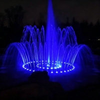 Fuentes de Agua Musicales Pequeñas de Alta Calidad, Modernas, con Control de Música, para Decoración de Exteriores, Parques, Jardines y Hoteles