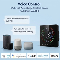Nuevo Diseño de Termostato de Pared Programable con WiFi y Control por Aplicación Tuya, Calefacción por Suelo Radiante/Caldera, Ahorro de Energía, Electrónica de Consumo