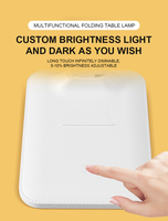 Batterie intégrée Rechargeable professionnelle LED lampe de bureau lecture bureau lumière tactile Dimmable moderne chevet étude lampe de Table