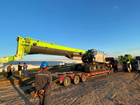 Nouvelle grue sur chenilles ZCT900V542 90 tonnes en promotion, moment de levage nominal 315t*m, moteur diesel 224kW, grue à flèche télescopique à vendre
