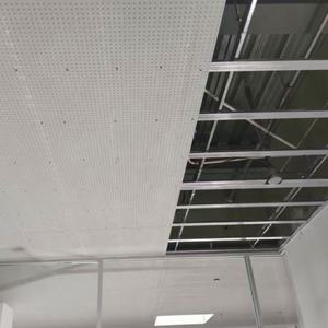 Panneaux acoustiques <span class=keywords><strong>ou</strong></span> de plafond en plâtre perforé circulaire de style moderne pour les écoles et les hôpitaux - Product Image 1