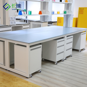 Meubles de laboratoire en métal modernes, banc de travail, table de laboratoire pour écoles, hôpitaux - Product Image 1