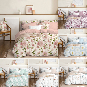 Ensemble de literie en tissu personnalisé, taille double, Queen size, King - Product Image 2