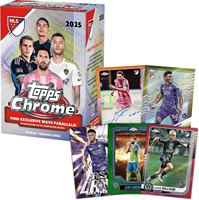 Topps Chrome MLS 2025 - Scellé en usine - Boîte de valeur