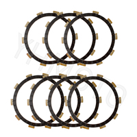 Pièces ATV Kit d'embrayage complet et ressorts de panier d'embrayage en billettes Disques de friction Plaques pour Yamaha Blaster 200 YFS200 1988-2006