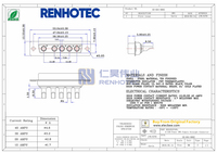 Conector Hembra D SUB 5W5 de Alta Calidad y Alta Corriente de 20A
