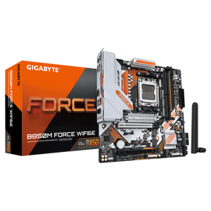 เมนบอร์ดเดสก์ท็อป B850M Wi-Fi 6E DDR5 ใหม่สำหรับโปรเซสเซอร์ AM5 9700X รองรับหน่วยความจำ DDR5 รองรับการถ่ายโอนข้อมูลความเร็วสูงเพื่อประสิทธิภาพที่รวดเร็วยิ่งขึ้น - Product Image 1