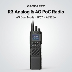 วิทยุสื่อสารแบบมือถือ Gaodaptt GD-R3 ระบบคู่ 4G  คลื่นความถี่ UHF/VHF  ระยะไกล  ระบบอนาล็อก  พร้อมระบบเข้ารหัส AES256 มาตรฐาน IP68 - Product Image 1
