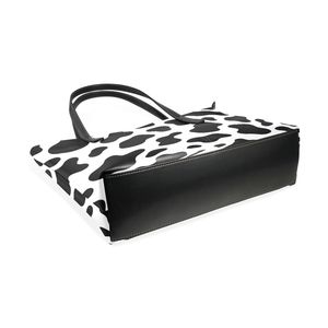 Wholesale Large Capacity Custom Cow Print PU Leather Tote <b>Bag</b> for <b>Women</b> Fashion Beach <b>Bags</b> with Zip Closure for Vacation - Product Image 6