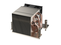 Refroidisseur de processeur COOLSERVER CS-AM5-2UR67, 5 caloducs, dissipateur thermique AM5 2U, boîtier d'ordinateur, carte mère, fond en cuivre, TDP200W