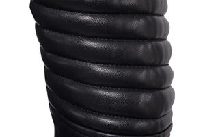 Manteau utilitaire de moto avec logo personnalisé pour hommes avec col montant en cuir PU blouson surdimensionné imperméable pour veste d'hiver et d'automne - Product Image 5