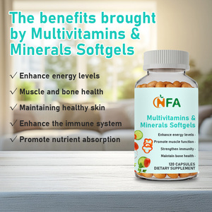 Cápsulas Blandas de Multivitaminas y Minerales de Fábrica, Aumentan los Niveles de Energía y Fortalecen la Salud Ósea, Suplemento Dietético Natural en Cápsulas Blandas - Product Image 4