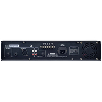 Amplificateur de tension constante Thinuna PA-6250A 500W haute puissance 2U pour montage en rack 100V 70V pour l'audio commercial et la diffusion scolaire