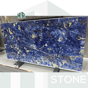 Losas de mármol de Isla de piedra <span class=keywords><strong>azul</strong></span> pulida HDSTONE para <span class=keywords><strong>cocina</strong></span>, baño, sala de estar, pared de fondo de Villa - Product Image 1