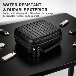 Étui universel personnalisé pour <span class=keywords><strong>disque</strong></span> <span class=keywords><strong>dur</strong></span> SanDisk Extreme/pour Samsung/pour Seagate/pour WD, sac de rangement portable pour SSD <span class=keywords><strong>externe</strong></span> - Product Image 6