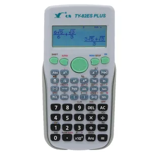 ホットセラーTY-82ES PLUS 252機能ポケット電卓カバー付き科学電卓学校の学生のためにプログラム可能