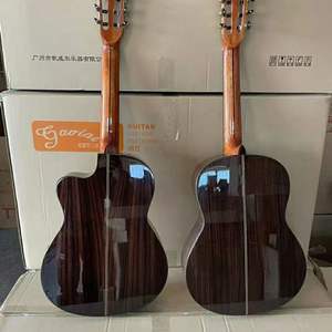 Nuevo diseño único profesional hecho a mano de alta calidad para guitarra clásica de palisandro de cedro macizo de tamaño 4/4 - Product Image 2