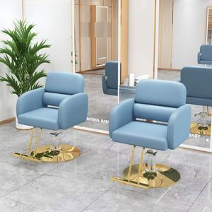 Silla de Peluquería Giratoria Ajustable Moderna de Color Verde, Sillas de Barbería para Salón de Belleza - Product Image 3